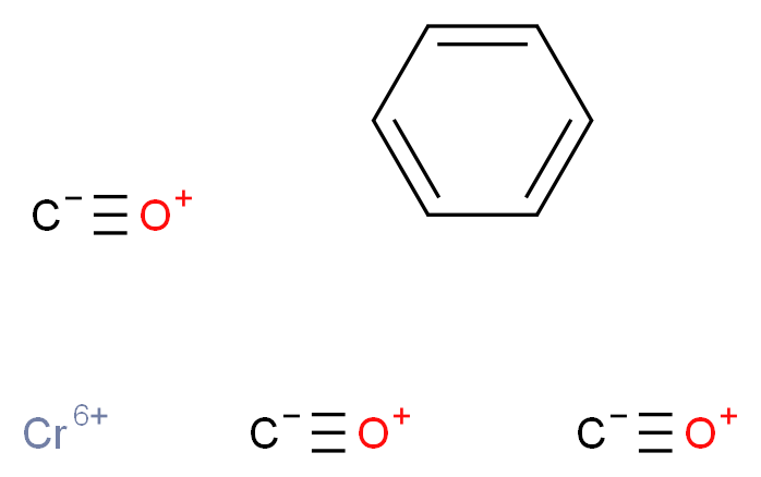 CHROMIUM BENZENE TRICARBONYL_分子结构_CAS_12082-08-5)