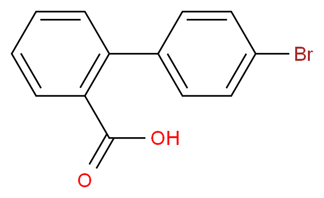 4'-Bromo-biphenyl-2-carboxylic acid_分子结构_CAS_37174-65-5)