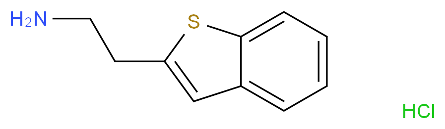 [2-(1-Benzothien-2-yl)ethyl]amine hydrochloride_分子结构_CAS_126312-03-6)