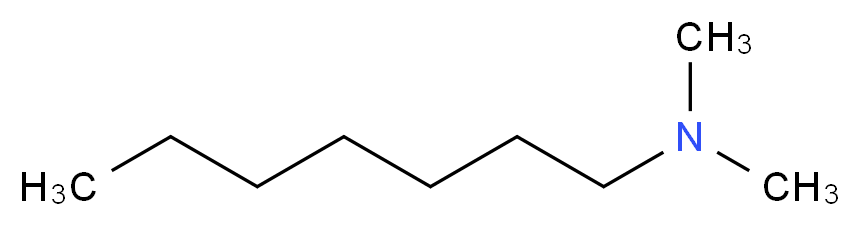 N,N-二甲基庚烷胺_分子结构_CAS_5277-11-2)