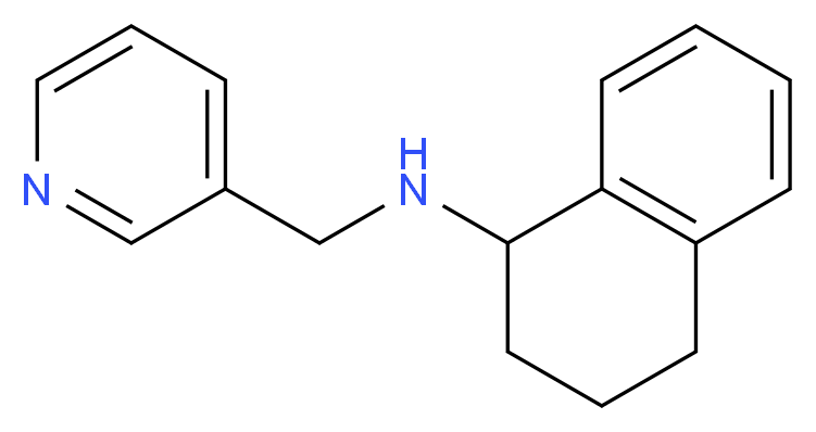 (pyridin-3-ylmethyl)1,2,3,4-tetrahydronaphthalen-1-ylamine_分子结构_CAS_353778-55-9)