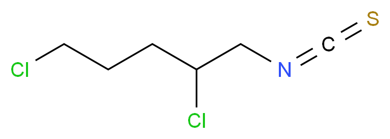 2,5-Dichloropentyl isothiocyanate_分子结构_CAS_380482-28-0)