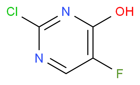 2-chloro-5-fluoropyrimidin-4-ol_分子结构_CAS_155-12-4)