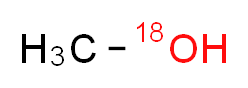 methan(<sup>1</sup><sup>8</sup>O)ol_分子结构_CAS_5770-05-8