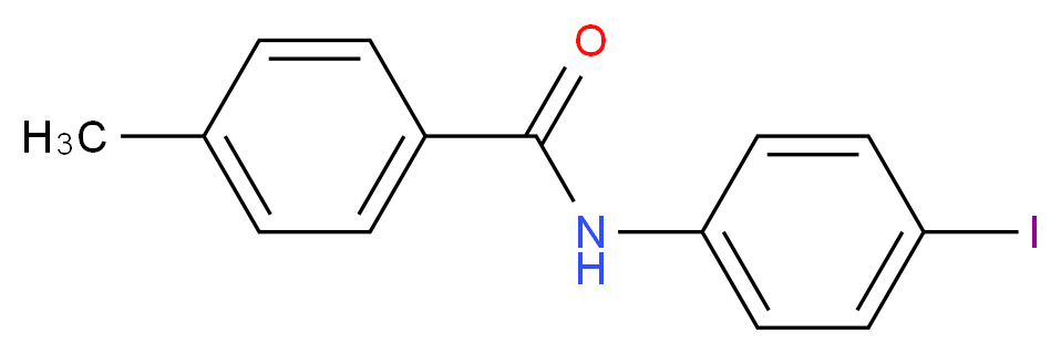 N-(4-Iodophenyl)-4-methylbenzamide_分子结构_CAS_501352-80-3)