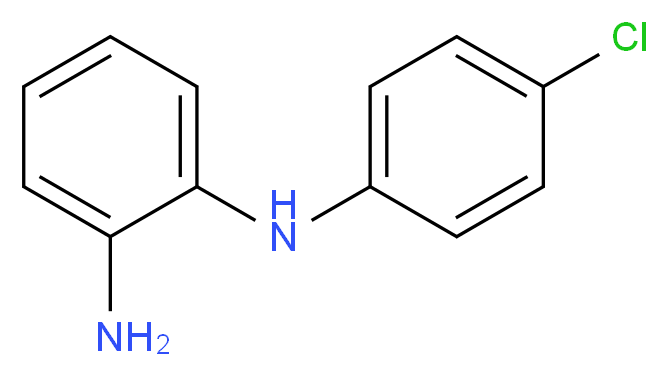 N-(4-氯苯基)-1,2-苯二胺_分子结构_CAS_68817-71-0)