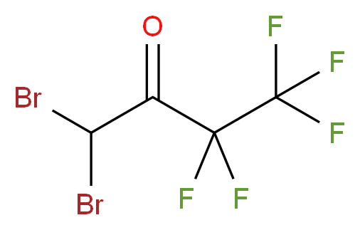 1,1-Dibromo-3,3,4,4,4-pentafluoro-2-butanone_分子结构_CAS_203302-96-9)