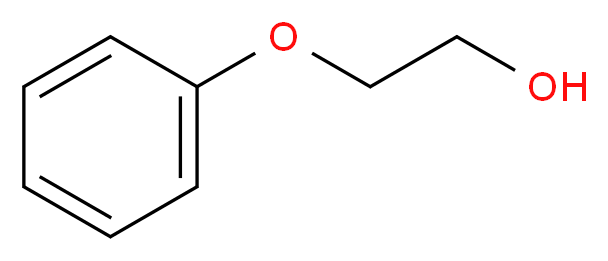 2-苯氧基乙醇_分子结构_CAS_122-99-6)