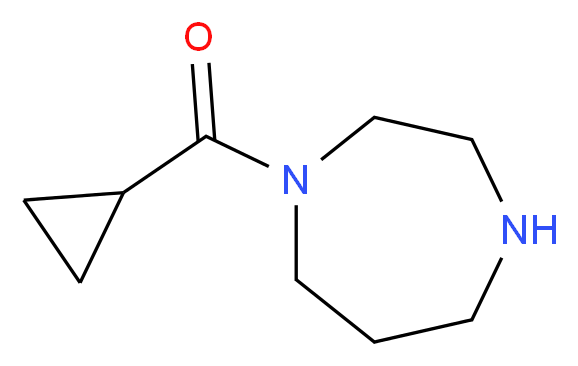 1-(cyclopropylcarbonyl)-1,4-diazepane_分子结构_CAS_926237-53-8)