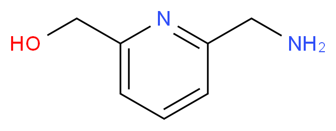 6-(AMINOMETHYL)-2-PYRIDINEMETHANOL_分子结构_CAS_50501-31-0)