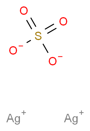 硫酸银_分子结构_CAS_10294-26-5)