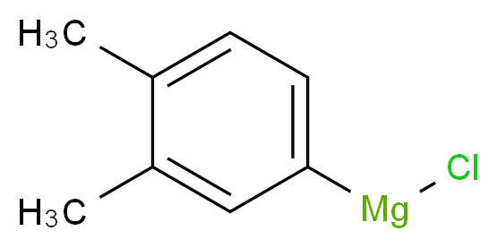 chloro(3,4-dimethylphenyl)magnesium_分子结构_CAS_102928-12-1