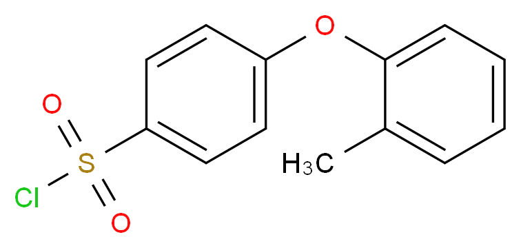 4-(2-methylphenoxy)benzenesulfonyl chloride_分子结构_CAS_610277-83-3)