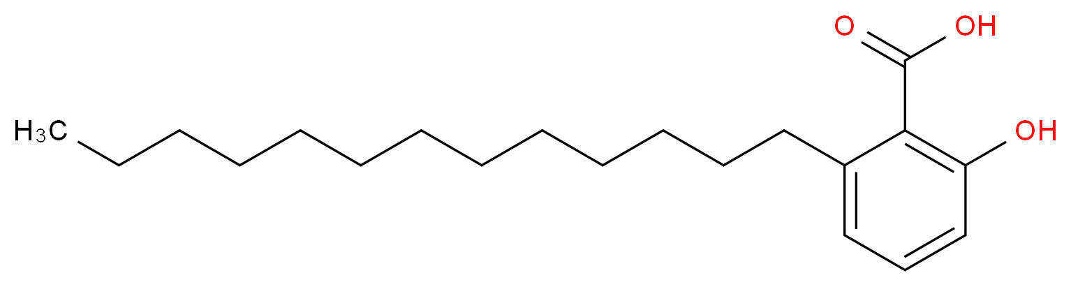 2-hydroxy-6-tridecylbenzoic acid_分子结构_CAS_20261-38-5