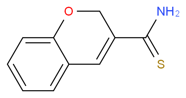 2H-chromene-3-carbothioamide_分子结构_CAS_423768-57-4)