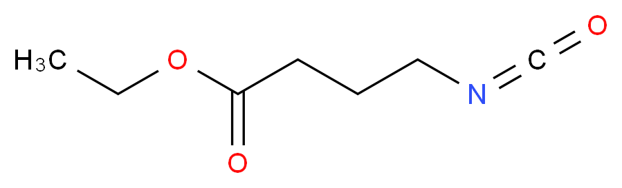 ethyl 4-isocyanatobutanoate_分子结构_CAS_106508-62-7