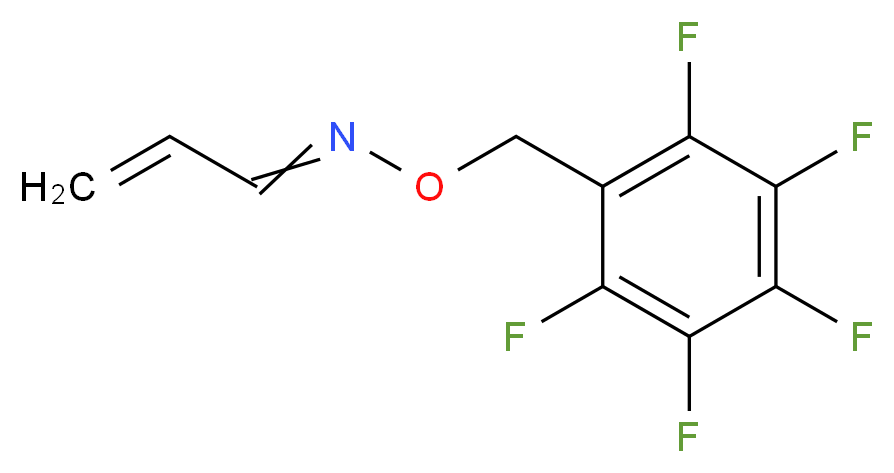 丙烯醛-O-五氟苯甲肟_分子结构_CAS_932710-55-9)