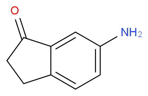 6-Amino-1-indanone_分子结构_CAS_69975-65-1)
