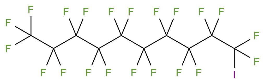 Perfluorodecyl iodide 97%_分子结构_CAS_423-62-1)