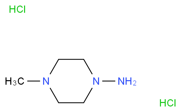 4-methylpiperazinoamine dihydrochloride monohydrate_分子结构_CAS_40675-60-3)