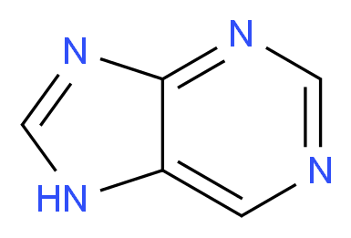 9H-purine_分子结构_CAS_120-73-0