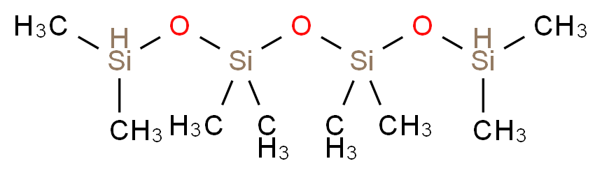 2,4,4,6,6,8-hexamethyl-3,5,7-trioxa-2,4,6,8-tetrasilanonane_分子结构_CAS_1000-05-1