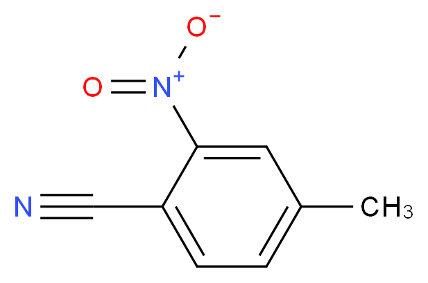 4-methyl-2-nitrobenzonitrile_分子结构_CAS_26830-95-5