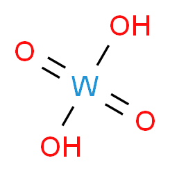 钨(VI)酸_分子结构_CAS_7783-03-1)