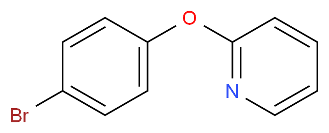 2-(4-bromophenoxy)pyridine_分子结构_CAS_)