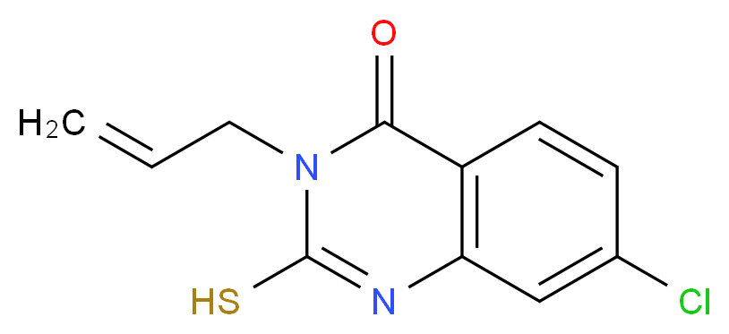 3-Allyl-7-chloro-2-mercapto-3H-quinazolin-4-one_分子结构_CAS_91063-29-5)