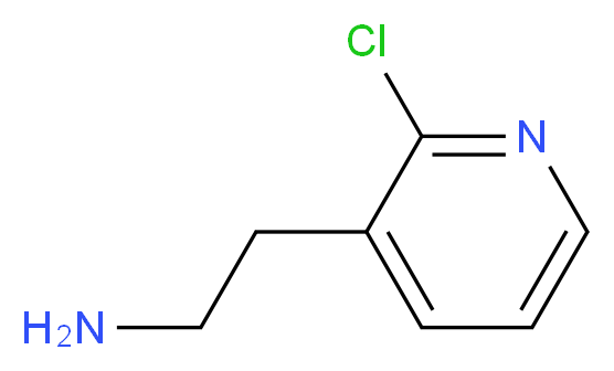 2-(2-chloropyridin-3-yl)ethan-1-amine_分子结构_CAS_910381-68-9