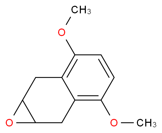 3,6-dimethoxy-1aH,2H,7H,7aH-naphtho[2,3-b]oxirene_分子结构_CAS_58851-64-2