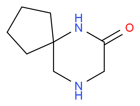 6,9-diazaspiro[4.5]decan-7-one_分子结构_CAS_1246396-45-1