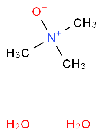 N,N-dimethylmethanamine oxide dihydrate_分子结构_CAS_62637-93-8