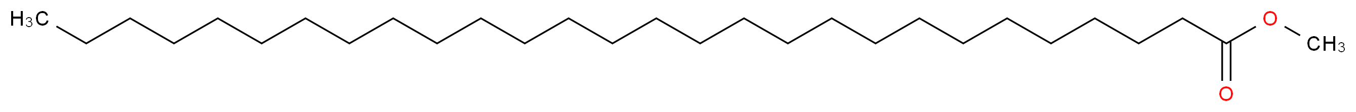 methyl octacosanoate_分子结构_CAS_55682-92-3