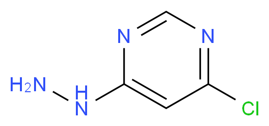 4-chloro-6-hydrazinylpyrimidine_分子结构_CAS_5767-35-1