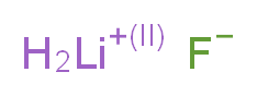 Lithium fluoride_分子结构_CAS_7789-24-4)