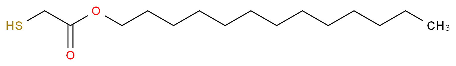 TRIDECYL THIOGLYCOLATE_分子结构_CAS_50727-78-1)