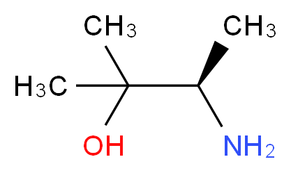 (3R)-3-amino-2-methylbutan-2-ol_分子结构_CAS_74608-26-7