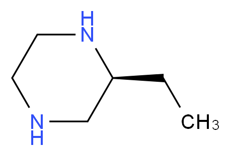 (2S)-2-ethylpiperazine_分子结构_CAS_128427-05-4