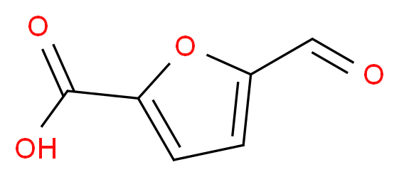 5-Formylfuran-2-carboxylic Acid_分子结构_CAS_13529-17-4)