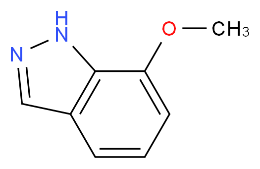 7-METHOXY-1H-INDAZOLE_分子结构_CAS_133841-05-1)