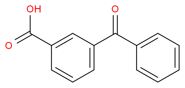 m-BENZOYLBENZOIC ACID_分子结构_CAS_579-18-0)