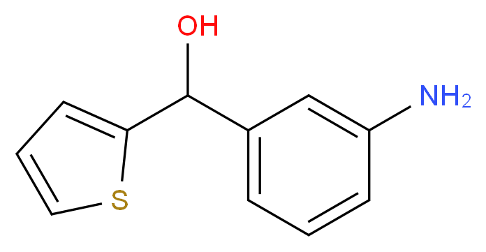 (3-aminophenyl)(2-thienyl)methanol_分子结构_CAS_915882-17-6)