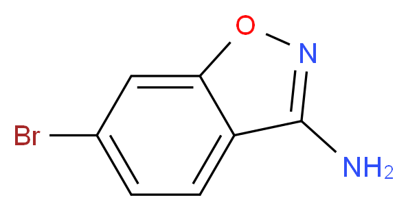 6-bromo-1,2-benzoxazol-3-amine_分子结构_CAS_177995-39-0