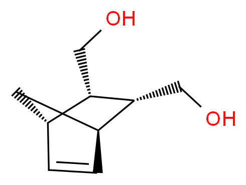 5-Norbornene-2-exo,3-exo-dimethanol_分子结构_CAS_699-95-6)