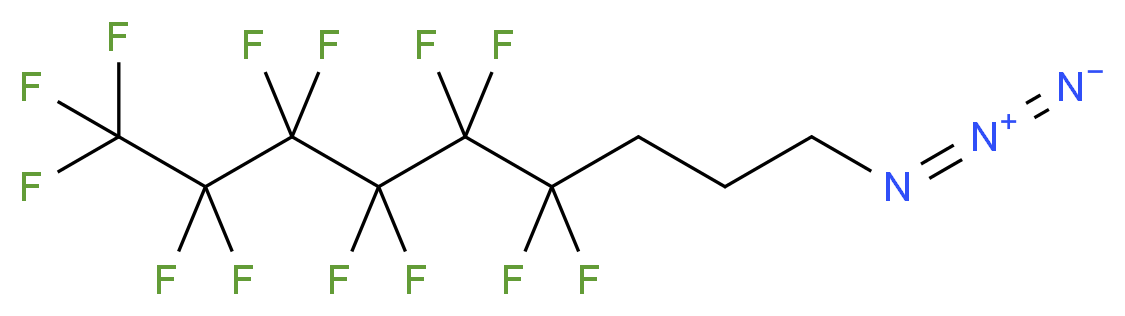 9-azido-1,1,1,2,2,3,3,4,4,5,5,6,6-tridecafluorononane_分子结构_CAS_852527-60-7