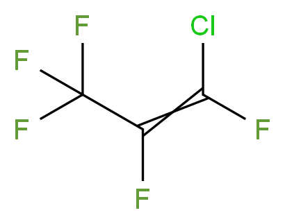 1-chloro-1,2,3,3,3-pentafluoroprop-1-ene_分子结构_CAS_2804-49-1