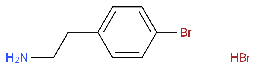 4-Bromophenethylamine hydrobromide_分子结构_CAS_206559-45-7)