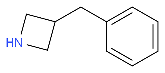 3-benzylazetidine_分子结构_CAS_90874-34-3)